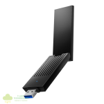Cudy AX5400 Wi-Fi 6E USB 3.0 Tri-Band High-Gain Adapter-Black - Image 2