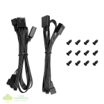 DeepCool FL12 SE 3-in-1 ARGB 120mm Fan Pack - Black - Image 7