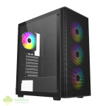 FSP M220 ATX Mid Tower Gaming Chassis - Black