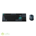 Keychron B33 80% TKL Wireless Keyboard and Mouse Combo – Black/Green - Image 2