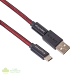 Keychron Coiled Aviator Cable - Red - Image 2