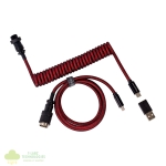 Keychron Coiled Aviator Cable - Red