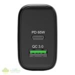 Port Connect 65W GaN Type-C and USB-A Fast Charger - Image 4