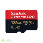 Sandisk Extreme Pro 128GB 4K Video MicroSDXC Card with Adapter