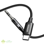 UGREEN USB Type-C to 3.5mm AUX Audio Cable 3M - Black - Image 2