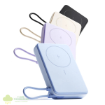 Xiaomi Magnetic Power Bank 10000 with Built-in Stand - Purple - Image 6