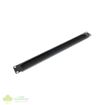 Zone 1U Extended Black Brush Panel
