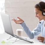 UGREEN Aluminium Adjustable Laptop Stand - Image 4