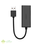 UGREEN CM111 USB3.0 to RJ5 Gigabit Ethernet Adapter - Black - Image 2