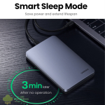 UGREEN CM300 2.5 inch USB Type-C Hard Drive Enclosure - Silver - Image 2