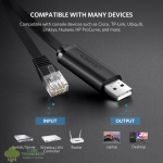 UGREEN USB-A to RJ45 Console Cable 1.5m - Image 3