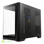 Antec C5 CURVED ARGB ATX | Micro-ATX | ITX ARGB Dual Chamber Mid-Tower Gaming Chassis - Black - Image 3
