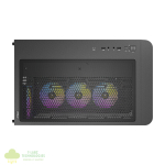 Antec C5 CURVED ARGB ATX | Micro-ATX | ITX ARGB Dual Chamber Mid-Tower Gaming Chassis - Black - Image 7