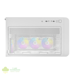 Antec C5 CURVED ARGB ATX | Micro-ATX | ITX ARGB Dual Chamber Mid-Tower Gaming Chassis - White - Image 7