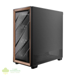 Antec FLUX ATX WOOD Mid Tower Gaming Chassis – Black - Image 4