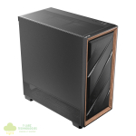Antec FLUX SE E-ATX | ATX | Micro-ATX | ITX Mid-Tower Gaming Chassis Wood Front Panel- Black - Image 4