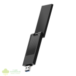 Cudy AX5400 Wi-Fi 6E USB 3.0 Tri-Band High-Gain Adapter-Black - Image 3
