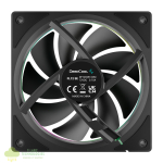DeepCool FL12 SE 3-in-1 ARGB 120mm Fan Pack - Black - Image 6