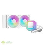 DeepCool LE240 V2 240mm ARGB AIO CPU Liquid Cooler - White - Image 2