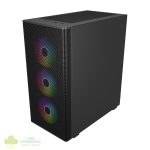 FSP M220 ATX Mid Tower Gaming Chassis - Black - Image 5