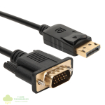 Gizzu 1080P DisplayPort to VGA Cable 1.8m Poly - Image 2