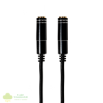 Gizzu 3-Pole Audio Splitter Cable - Black - Image 2