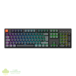 Keychron K10 QMK Full-size RGB Wireless Custom Mechanical Keyboard V.2 (Super RED Switch) – Black - Image 2