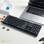 Keychron K10 QMK Full-size RGB Wireless Custom Mechanical Keyboard V.2 (Super RED Switch) – Black - Image 4