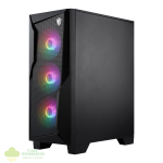 MSI MAG FORGE 130A Airflow ATX Gaming Chassis - Black - Image 6