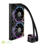 PCBuilder Hydro Chill 240MM AIO Liquid CPU Cooler ARGB - Image 2