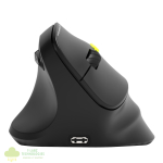 Port Connect Ergo Shape Rechargeable Wireless Mouse - Image 4
