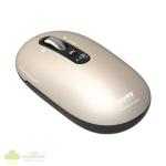 Port Connect PURE MAC Rechargeable Wireless and Bluetooth Mouse - Pearl - Image 2