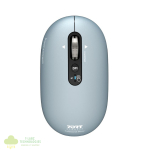 Port Connect PURE MAC Rechargeable Wireless and Bluetooth Mouse - Storm