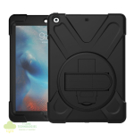 Port Designs Pro Shock 360 Rugged Protective and Rotative Folio for Samsung Galaxy Tab A9+ - Black