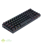 REDRAGON DRACONIC PRO Mechanical 61 Key|Bluetooth 5.0|RGB 9 Colour Modes|Rechargable Battery|Type-C Charging Cable Gaming Keyboard - Black - Image 5