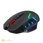 REDRAGON Mirage Pro 8000DPI RGB Wireless Gaming Mouse - Black - Image 3