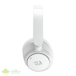 Redragon H610 VIBECORE ANC Bluetooth Wireless Over-ear Headphones – White - Image 5