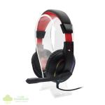 Redragon Over-Ear ARES Aux RGB Gaming Headset - Black - Image 4