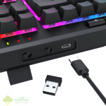 Redragon SHIVA PRO Wireless keyboard - Black - Image 6