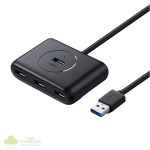 UGREEN 4-Port USB 3.0 Hub with Micro USB | 5Gbps Data Transfer - 1m