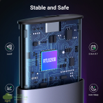 UGREEN CM400-90264 M.2 NVME/SATA SSD Enclosure (10Gbps) - Silver - Image 5