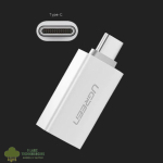 UGREEN US173 USB-A to USB Type-C Adapter - White - Image 2