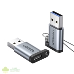 UGREEN USB 3.0 Male to Type-C 3.1 Female Adapter, Data Transfer and Charging - Image 2