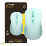WINX CLICK Easy 1600DPI 2.4GHz Wireless Mouse - Green