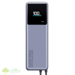 Xiaomi 165W Power Bank 10000mAh (Integrated Cable)-Silver - Image 2
