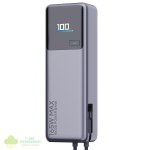 Xiaomi 165W Power Bank 10000mAh (Integrated Cable)-Silver