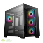 DeepCool CG530 4F Tempered Glass ATX Gaming Chassis - Black