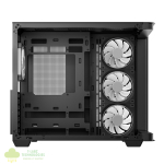 DeepCool CG530U 4F ATX Gaming Chassis - Black - Image 6