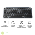 Keychron B1 Pro Ultra-Slim 75% Wireless Keyboard - Space Grey - Image 9