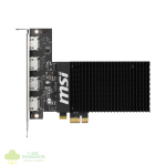 MSI Nvidia GeForce GT 710 2GD3H 2GB 64-BIT 4x HDMI Graphics Card - Image 2